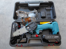 Load image into Gallery viewer, Mini AKU řetězová pila 2ks baterie+2ks řetězy