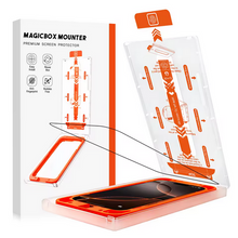 Cargar imagen en el visor de la galería, Tempered Glass Screen Protector for Xiaomi 15T / 15T Pro – Easy Installation with Alignment Frame