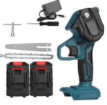 Load image into Gallery viewer, Mini AKU řetězová pila 2ks baterie+2ks řetězy