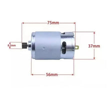 Load image into Gallery viewer, 21V motor, spare motor for 4&quot; and 6&quot; battery saws, 14 teeth
